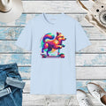 Dog Scooter Tee - Casual Comfort Ring-Spun Cotton - DipaliZ