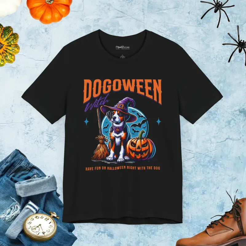 Dogoween Halloween Fun Unisex Jersey Short Sleeve Tee - DipaliZ