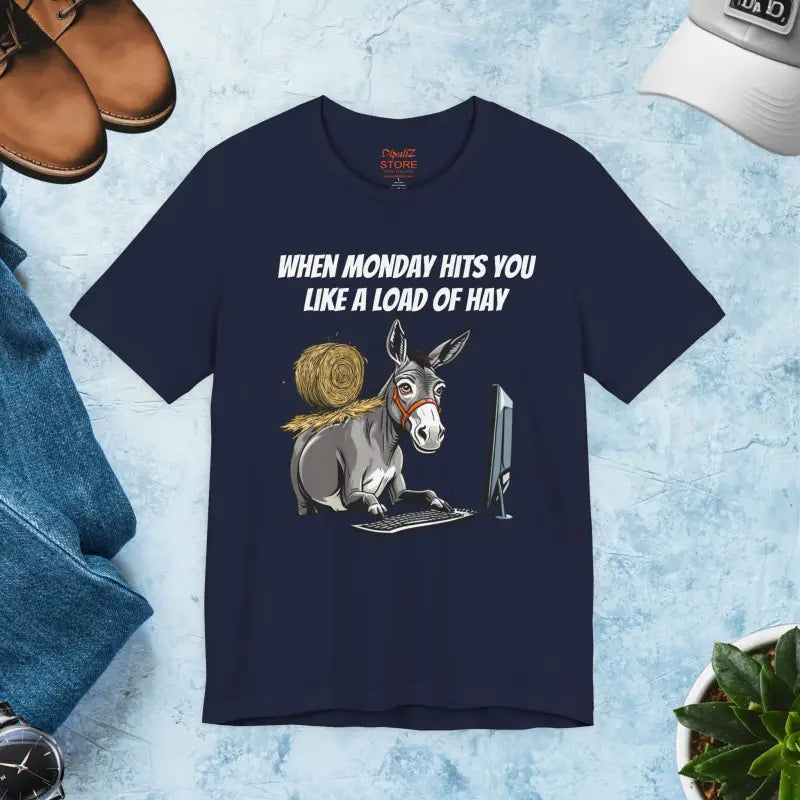 Monday Humor Short Sleeve Tee - Unisex Jersey Fit - DipaliZ