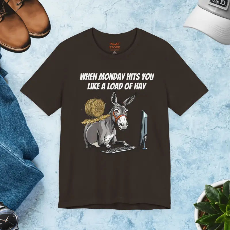 Monday Humor Short Sleeve Tee - Unisex Jersey Fit - DipaliZ