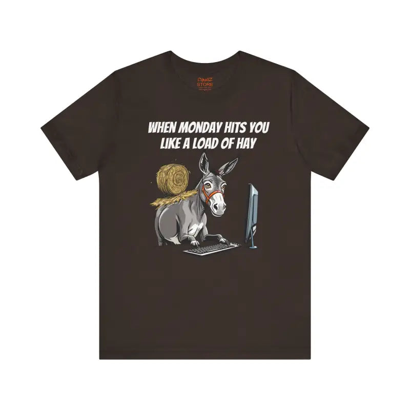 Monday Humor Short Sleeve Tee - Unisex Jersey Fit - DipaliZ