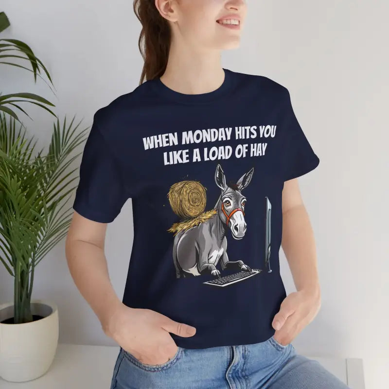 Monday Humor Short Sleeve Tee - Unisex Jersey Fit - DipaliZ