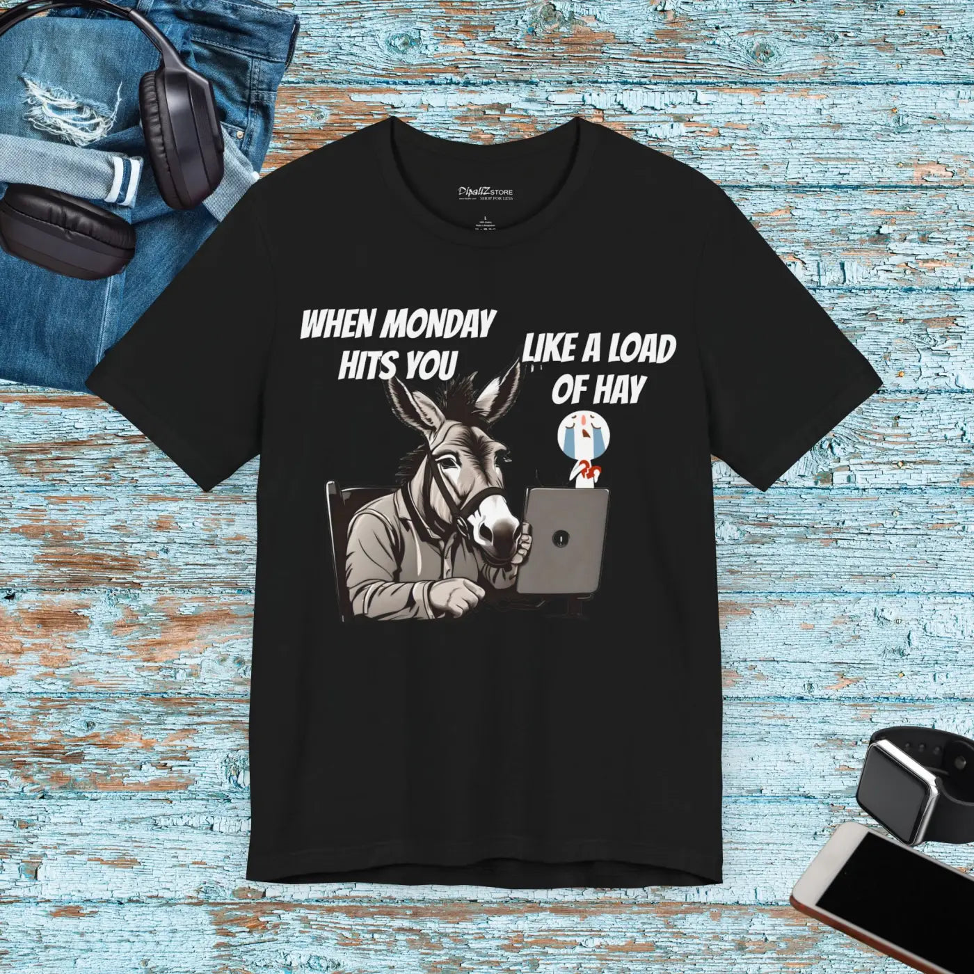 Donkey Mondays Unisex Jersey Short Sleeve Tee - DipaliZ