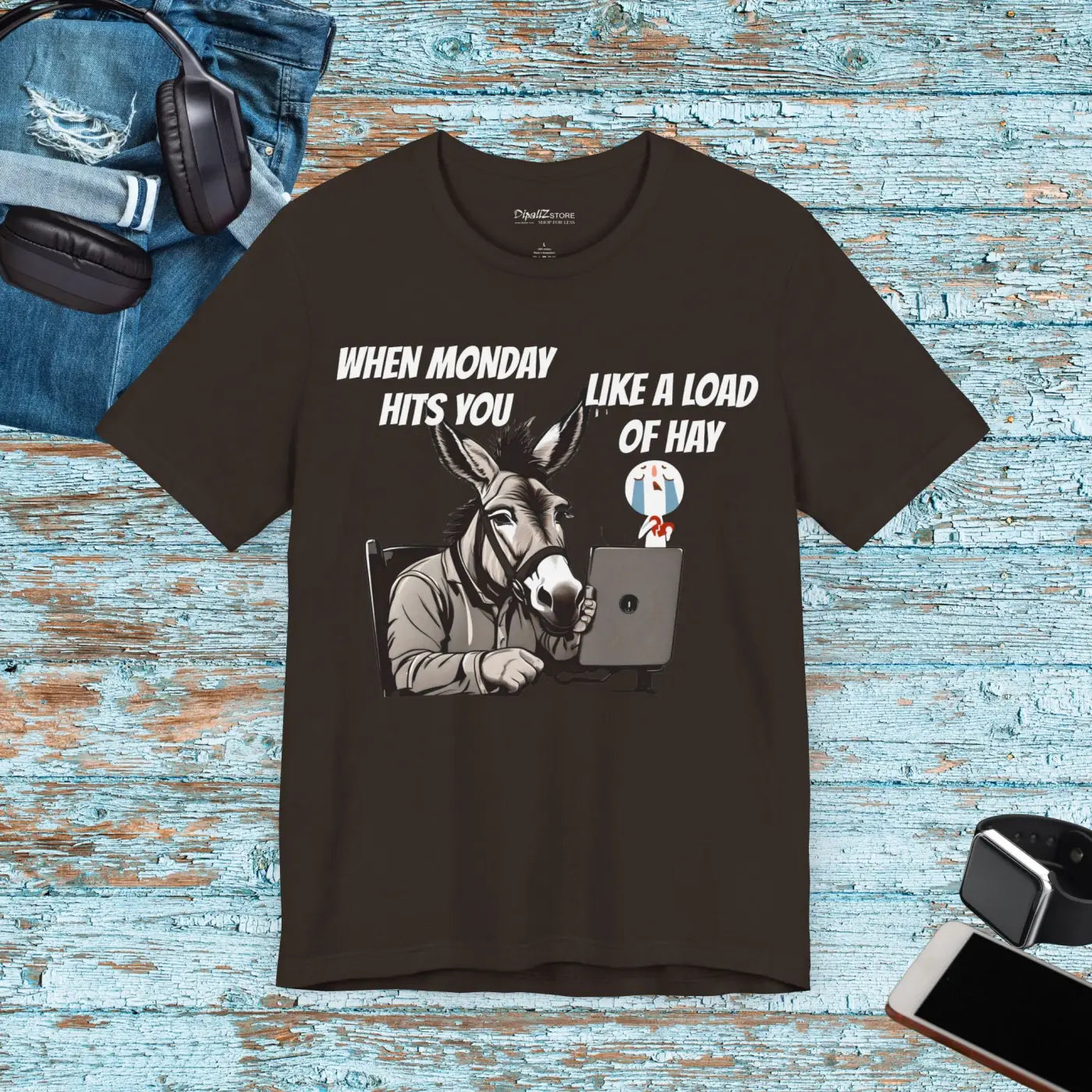 Donkey Mondays Unisex Jersey Short Sleeve Tee - DipaliZ