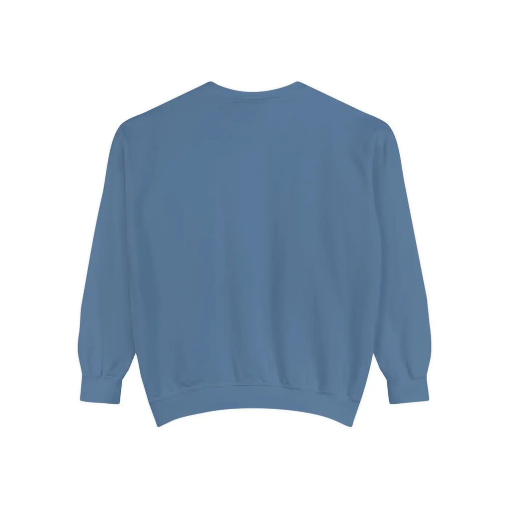 Lux Comfort Unisex Garment-Dyed Sweatshirt - Color-Blast Fleece - DipaliZ