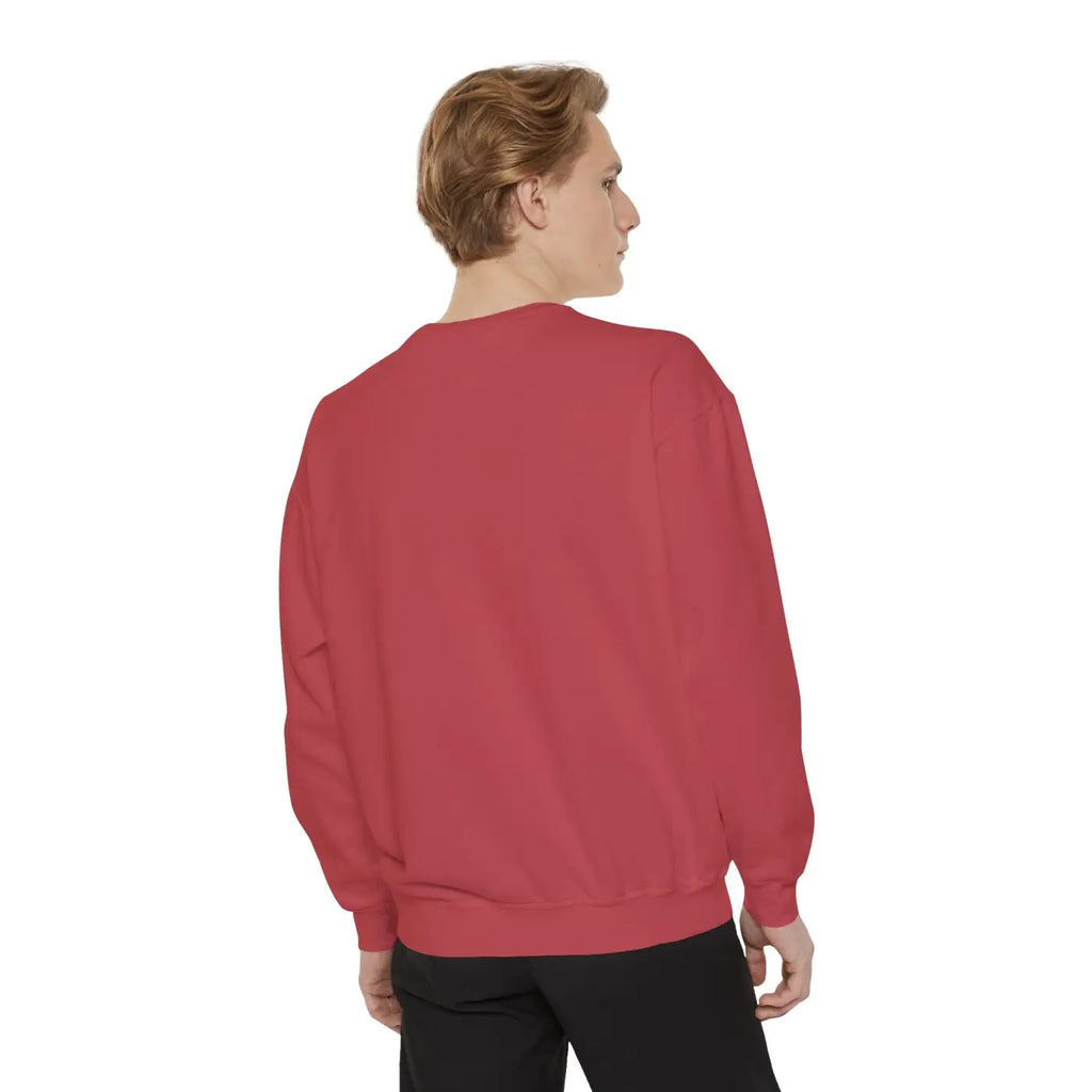 Lux Comfort Unisex Garment-Dyed Sweatshirt - Color-Blast Fleece - DipaliZ