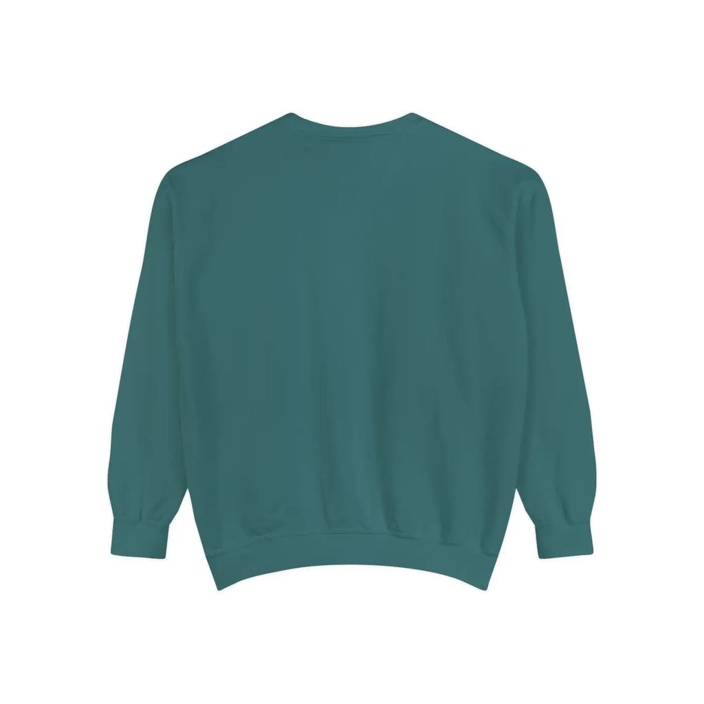 Lux Comfort Unisex Garment-Dyed Sweatshirt - Color-Blast Fleece - DipaliZ
