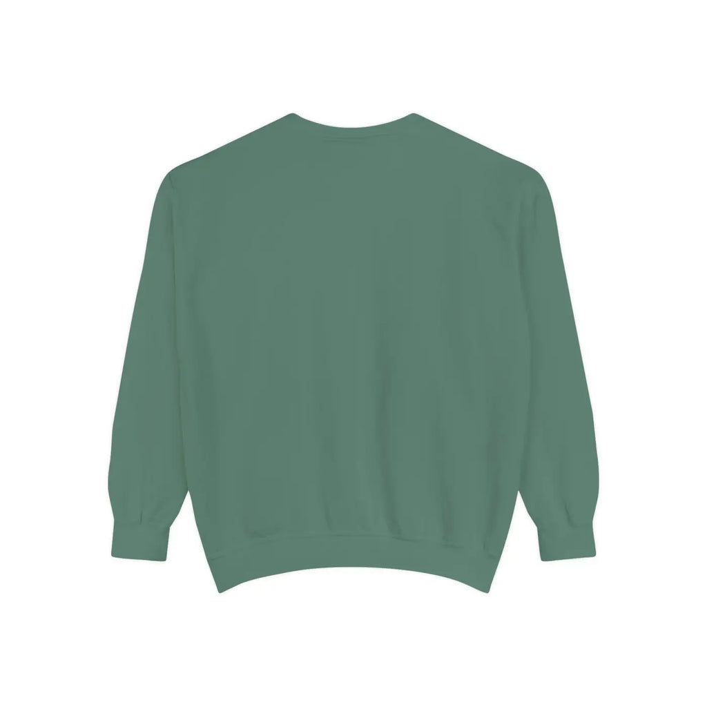 Luxurious Garment-Dyed Sweatshirt - Relaxed Fit Ring-Spun Cotton - DipaliZ