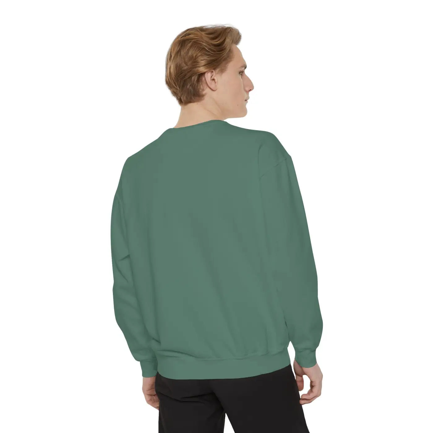 Luxurious Garment-Dyed Sweatshirt - Relaxed Fit Ring-Spun Cotton - DipaliZ