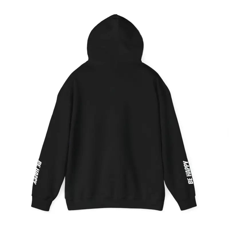 Happy Hooded Sweatshirt - Velvet Comfort Unisex Heavy - DipaliZ
