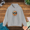 Happy Hooded Sweatshirt - Velvet Comfort Unisex Heavy - DipaliZ
