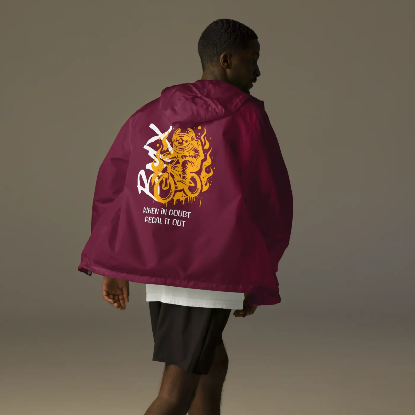 Lightweight Zip Windbreaker - Unisex Outdoor Adventure - DipaliZ