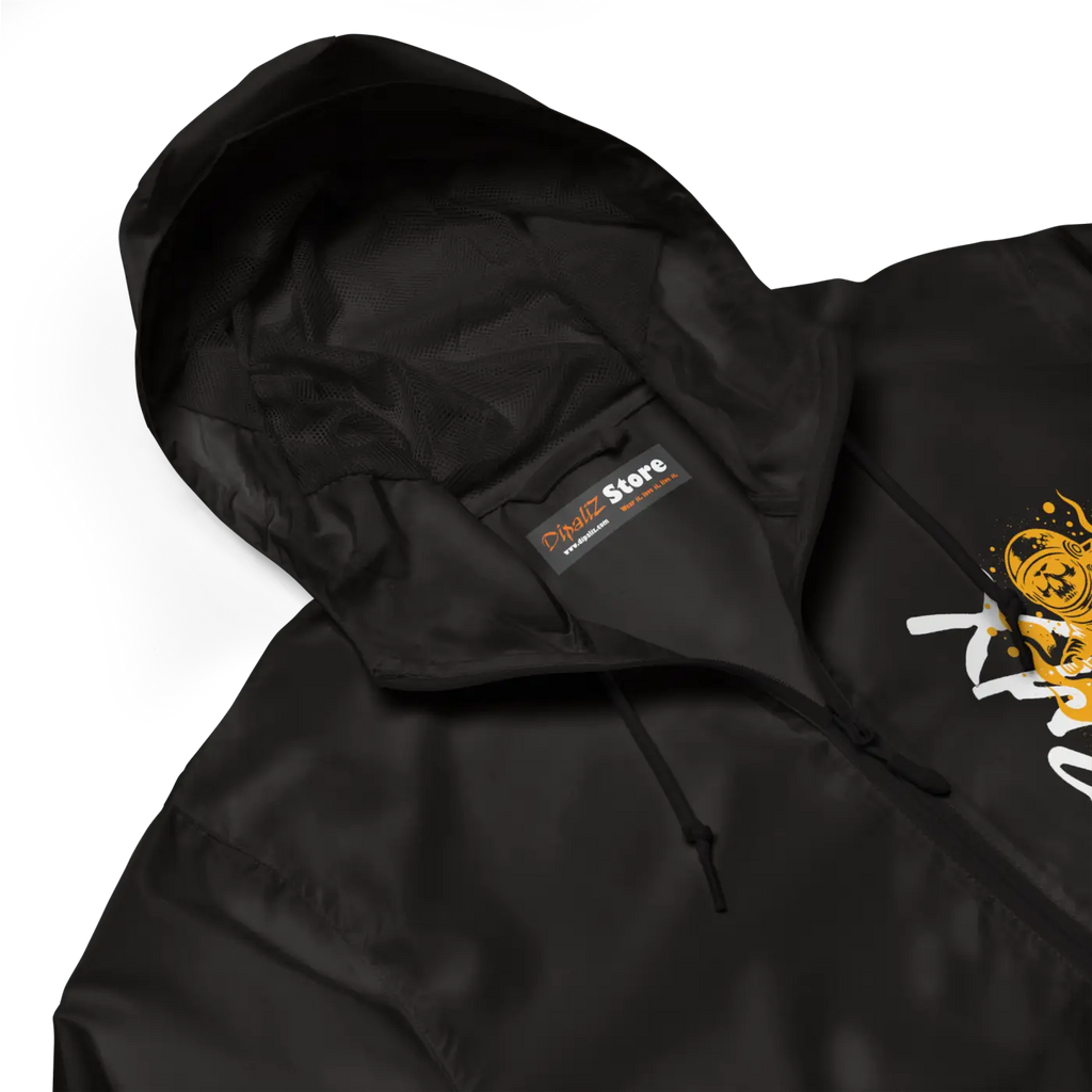 Lightweight Zip Windbreaker - Unisex Outdoor Adventure - DipaliZ