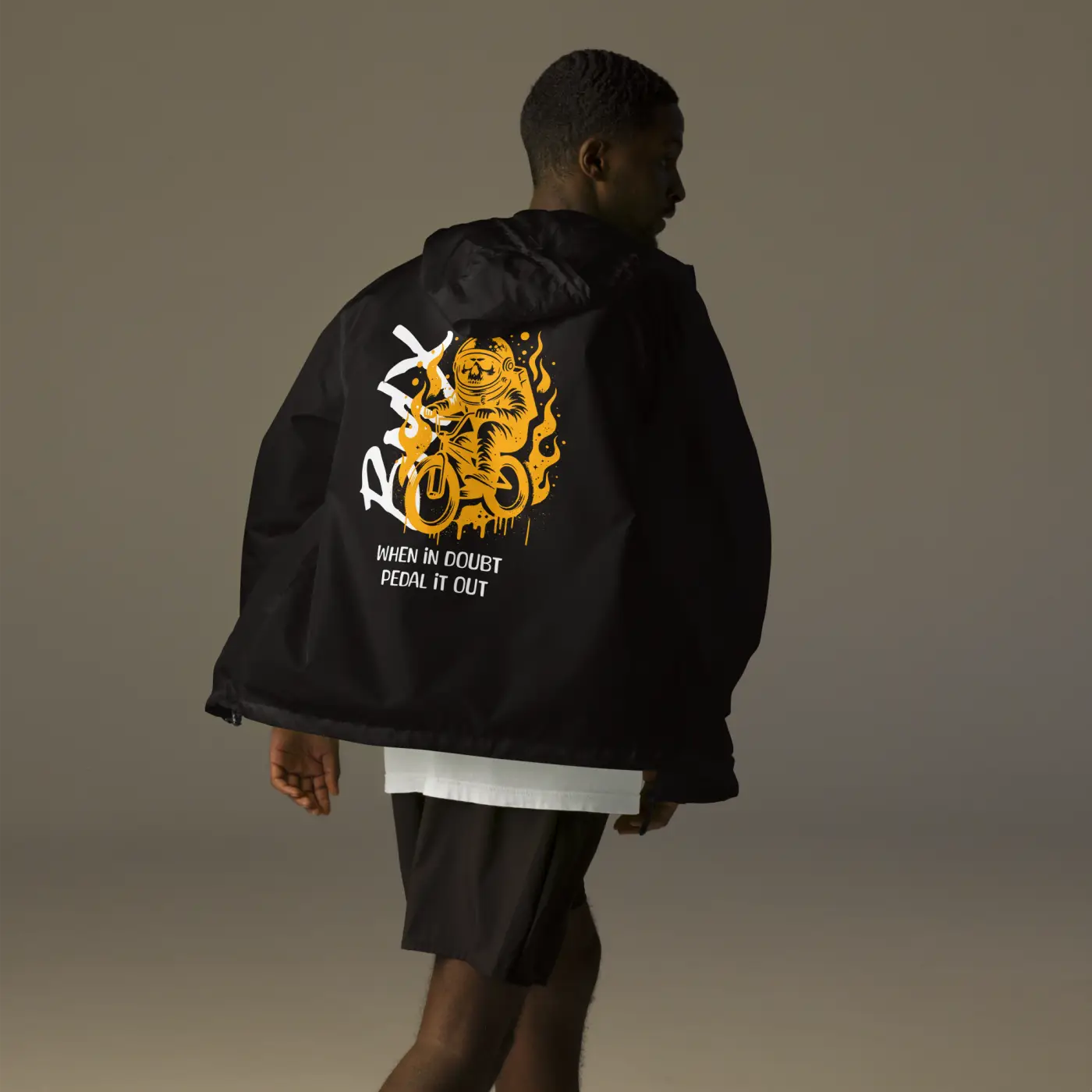 Lightweight Zip Windbreaker - Unisex Outdoor Adventure - DipaliZ