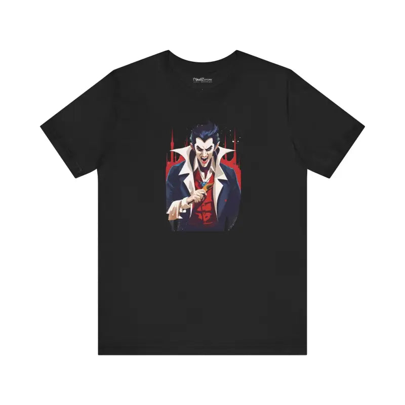 Dracula Unisex Jersey Short Sleeve Tee - Halloween - DipaliZ
