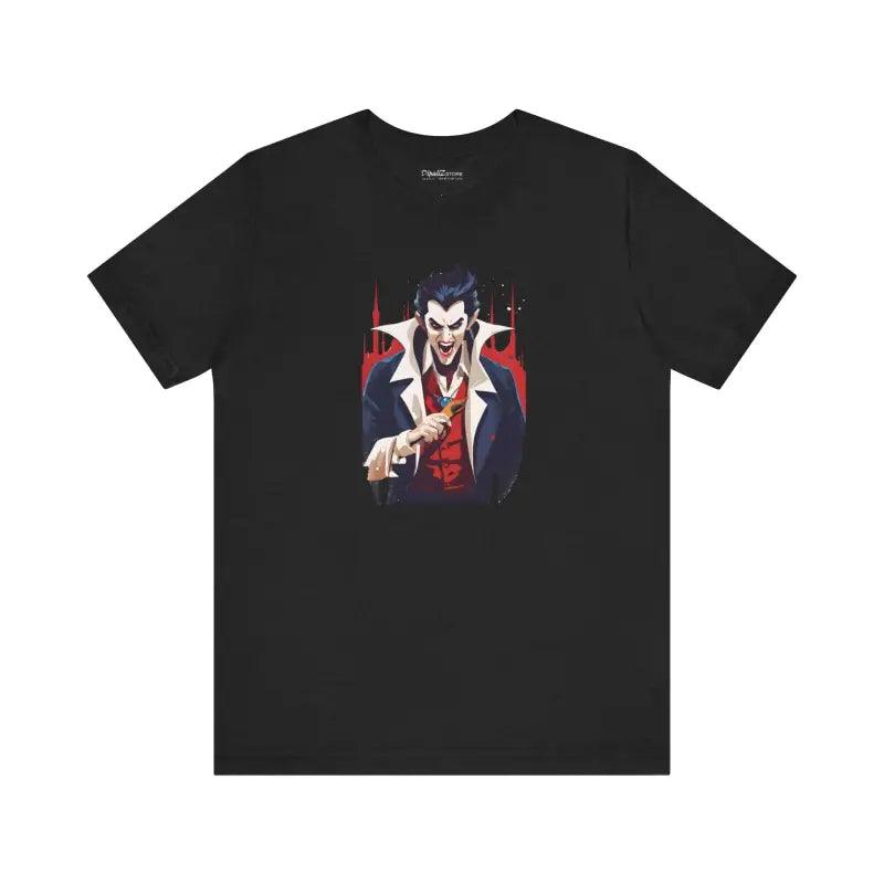 Dracula Unisex Jersey Short Sleeve Tee - Halloween - DipaliZ