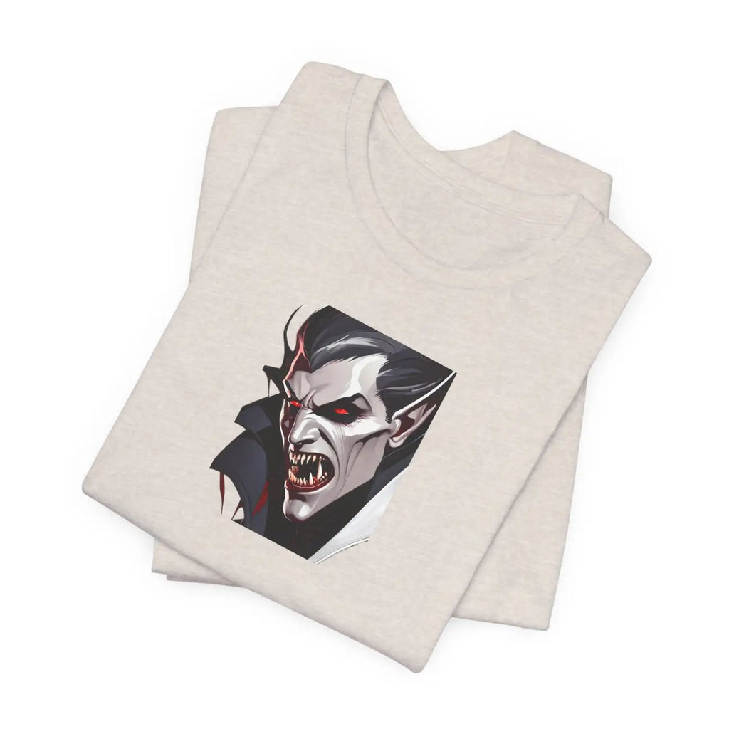 Dracula Unisex Jersey Short Sleeve Tee - Soft Cotton - DipaliZ