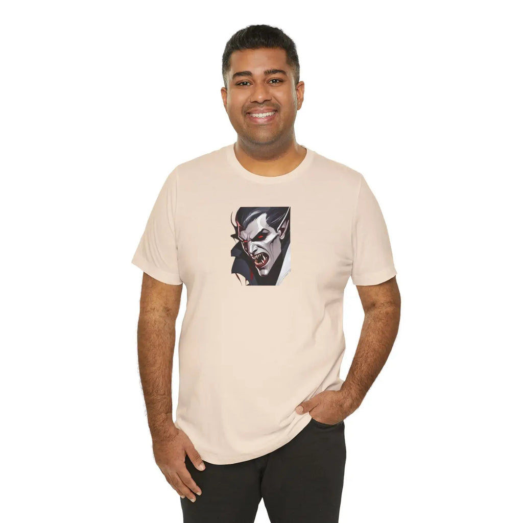 Dracula Unisex Jersey Short Sleeve Tee - Soft Cotton - DipaliZ