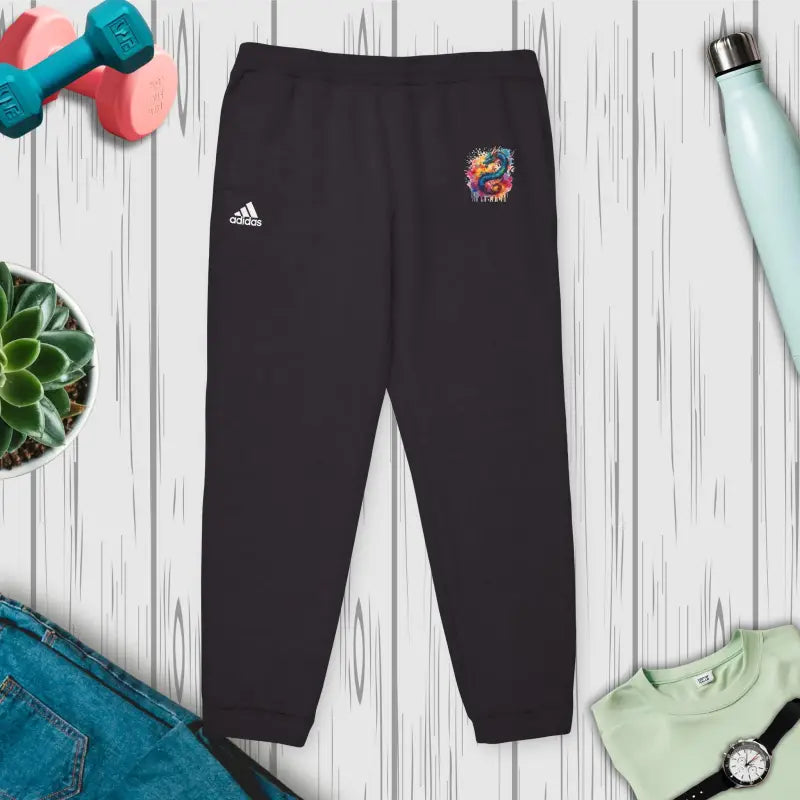 Unisex Fleece Joggers - Dragon Design Comfort - DipaliZ