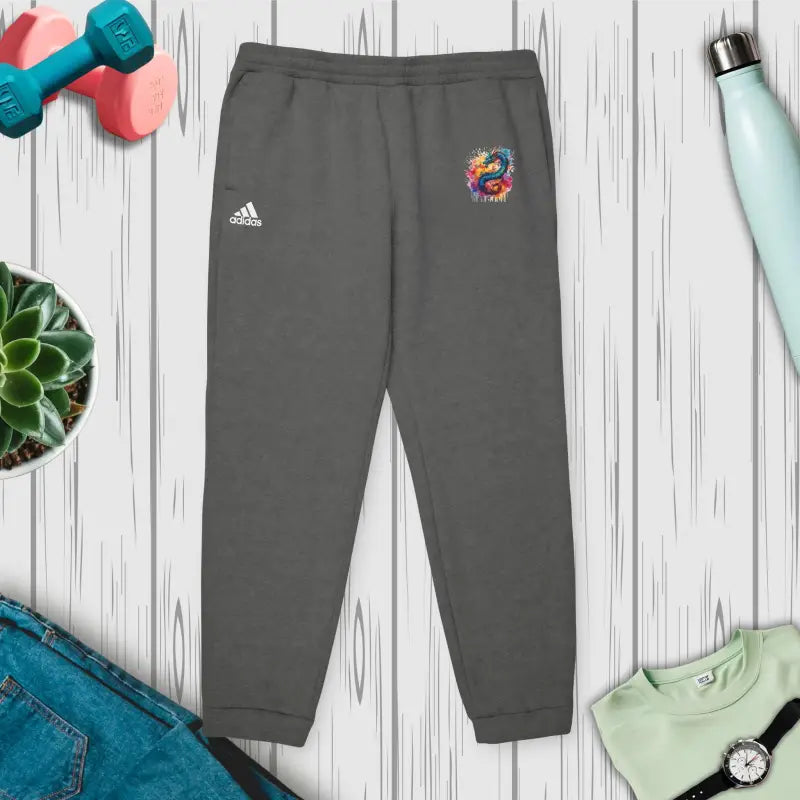 Unisex Fleece Joggers - Dragon Design Comfort - DipaliZ