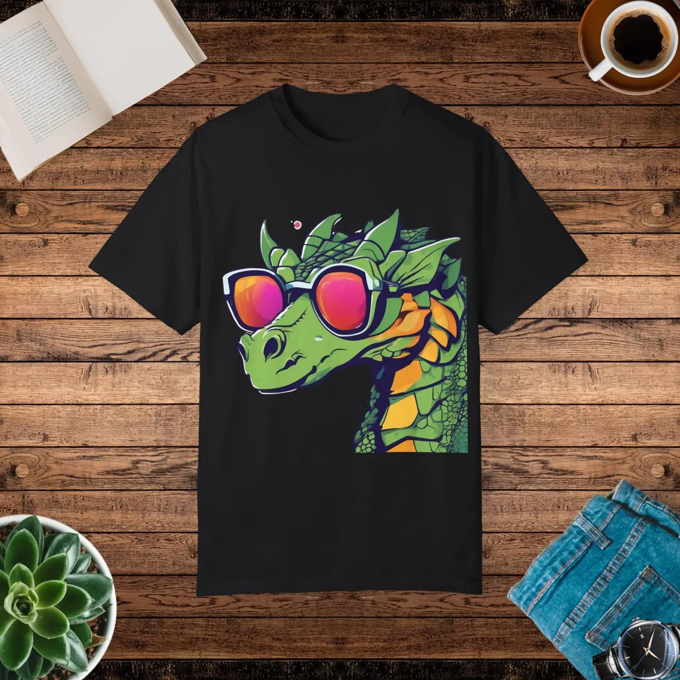 Cool Dragon Comfort Colors Garment-Dyed Tee - DipaliZ