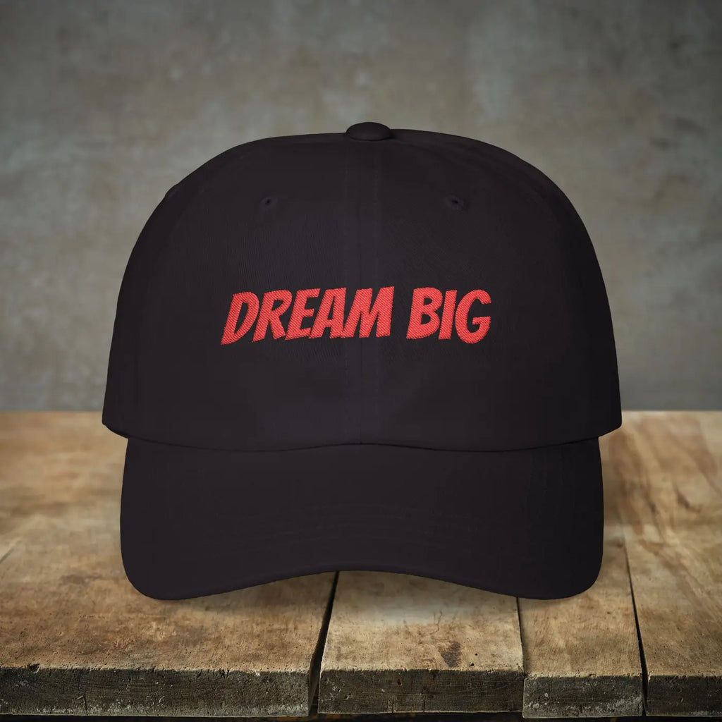 Dream Big Embroidered Dad Cap - Cool Comfort Style - DipaliZ