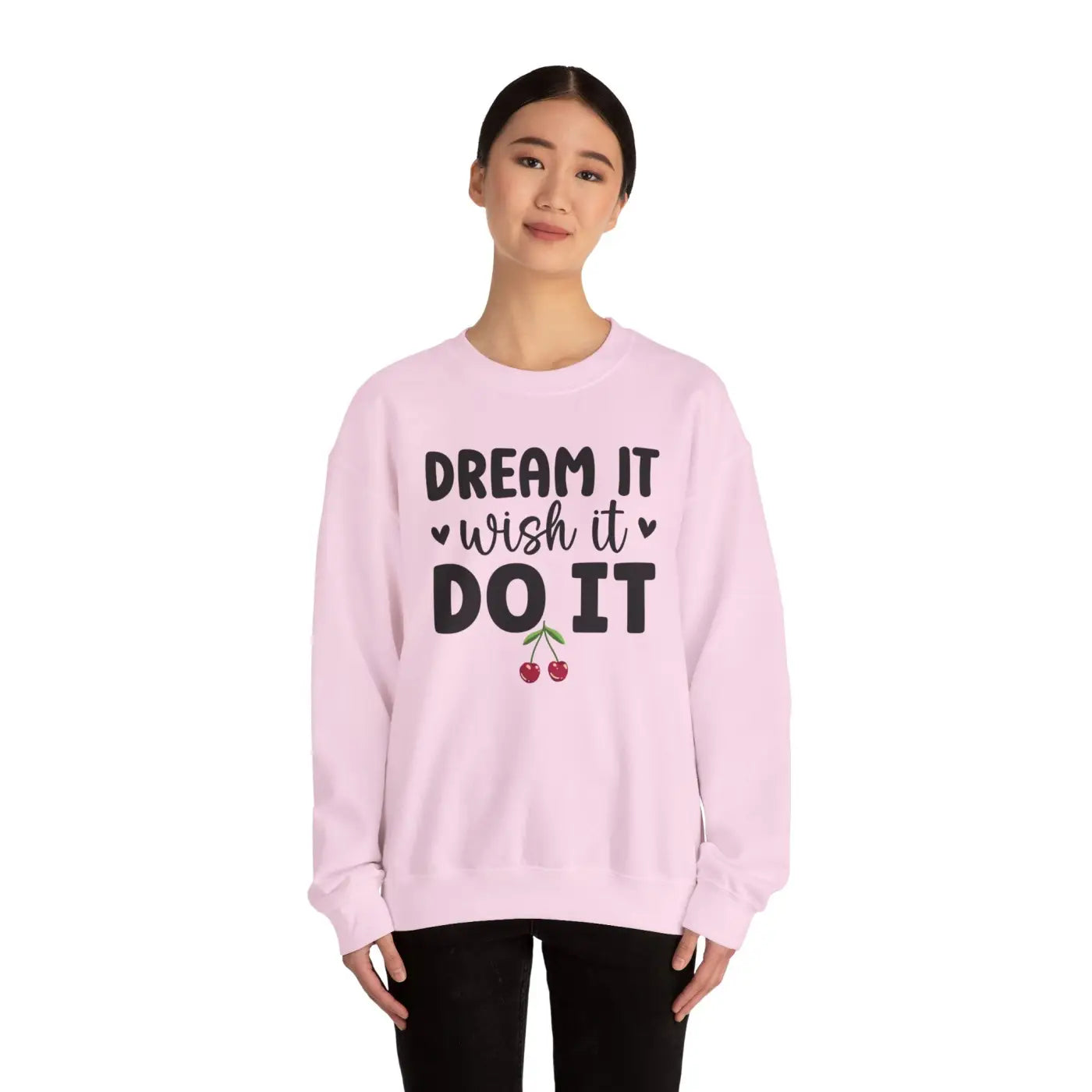 Cozy Unisex Heavy Blend Crewneck Sweatshirt - Dream It Do It - DipaliZ