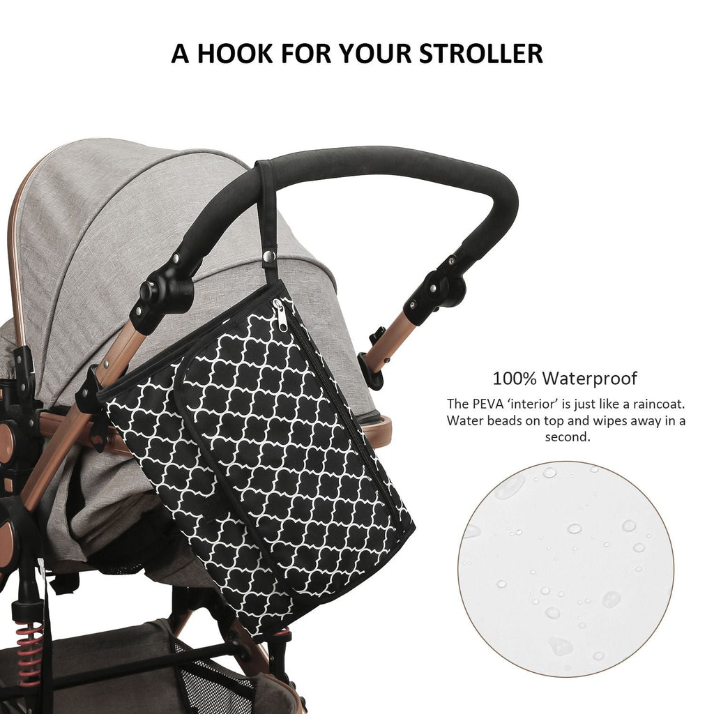 Baby changing diaper pad mother and baby travel portable waterproof diaper pad multifunctional wet wipes bag mommy bag accessories
