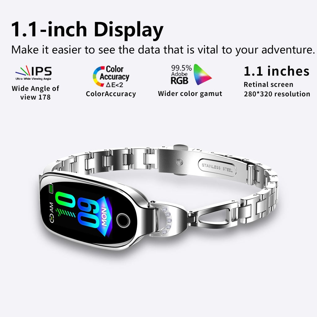2025 New Health Guardian Smart Watch 1.1" HD - Answer/Call & Blood Oxygen/BP Monitor, IP67 Showerproof Fitness Tracker , 24/7 Heart Rate Sleep Pedometer