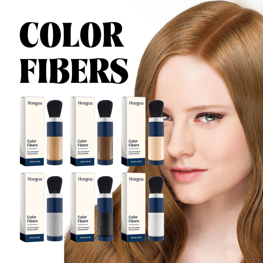 Hoegoa(black) Color Fibers, Fill The Top Of Your Hairline With A Refreshing Fluffy Shade Powder