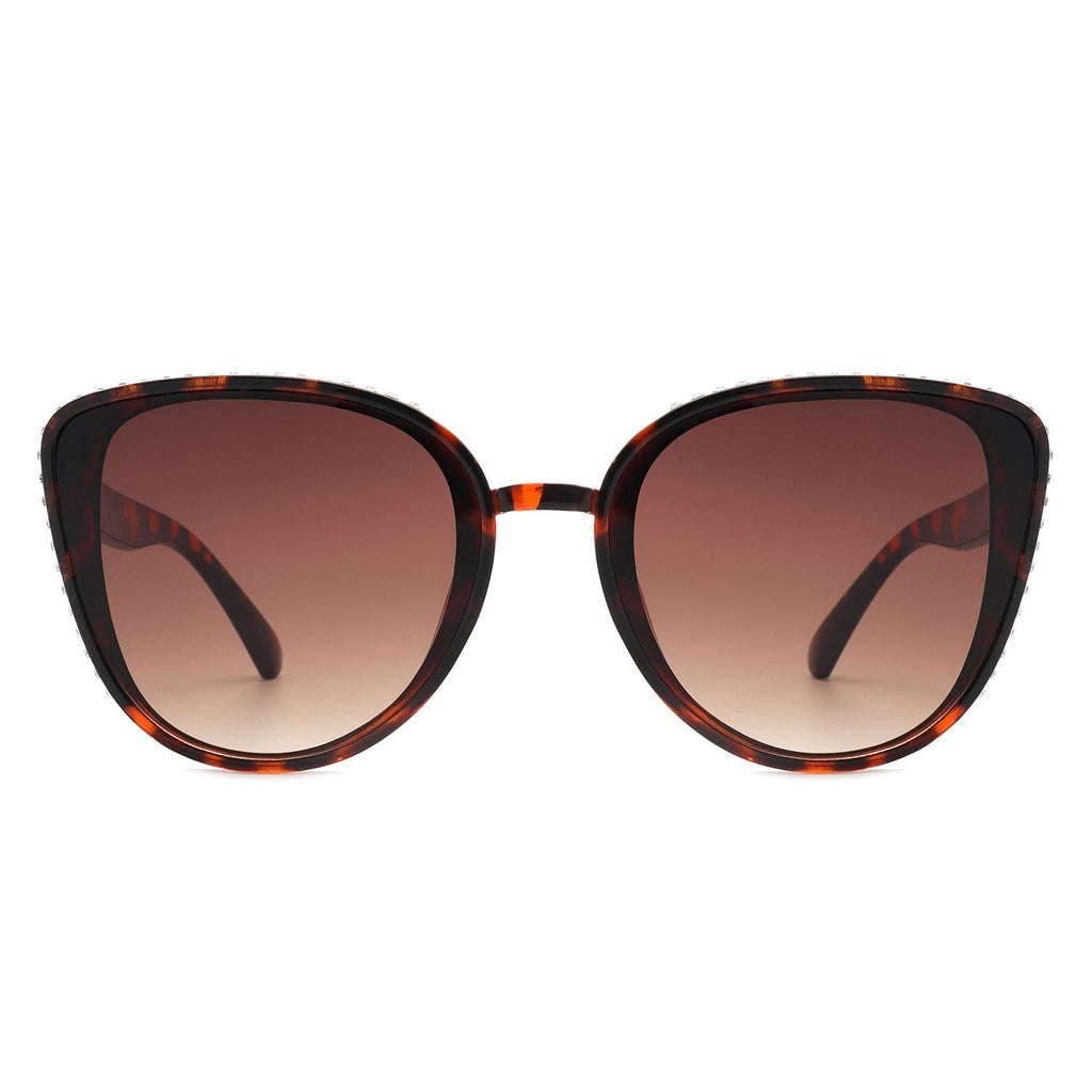 Women Rhinestone Fashion Cat Eye Sunglasses