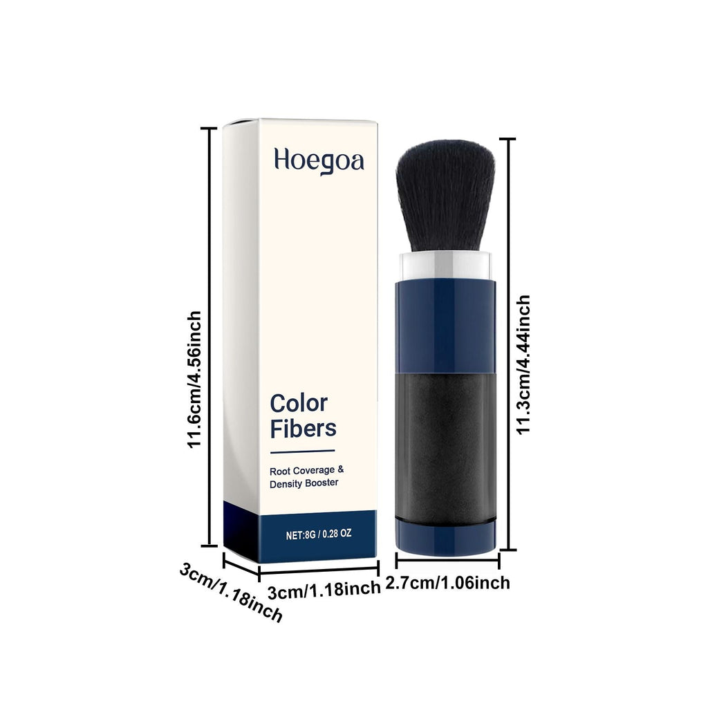 Hoegoa(black) Color Fibers, Fill The Top Of Your Hairline With A Refreshing Fluffy Shade Powder