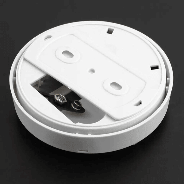 Smoke Alarm Detector Home Fire Safety Sensor Alert Battery Included (Logistics only For USPS.TK/TMEU only For self-pickup)