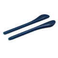 3 Pairs Eyeglass End Tips Ear Sock Pieces Tube Sleeve Glasses Replacement Tips for Thin Metal Eyeglass Legs,Blue