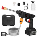 Cordless Pressure Washer Portable Electric Power Washer High Pressure Water Sprayer 363PSI Car Washer Cleaner with 12000mAh 21V Rechargeable Battery and Charger 2 Nozzles