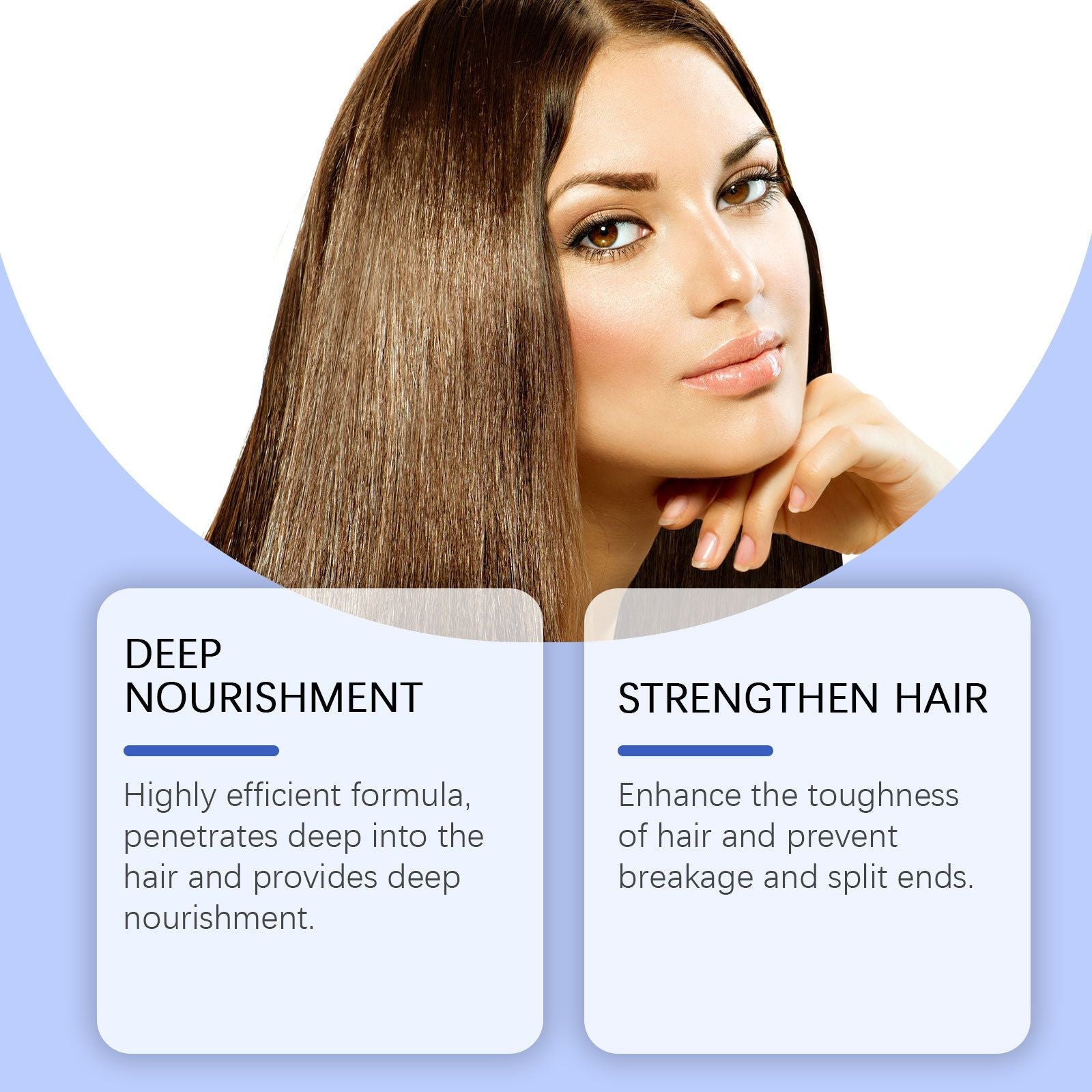 Hoegoa Vitamin Hair Care Capsules, Nourish and Repair Dry, Rough Hair, Smooth and Lustrous Hair Care Capsules