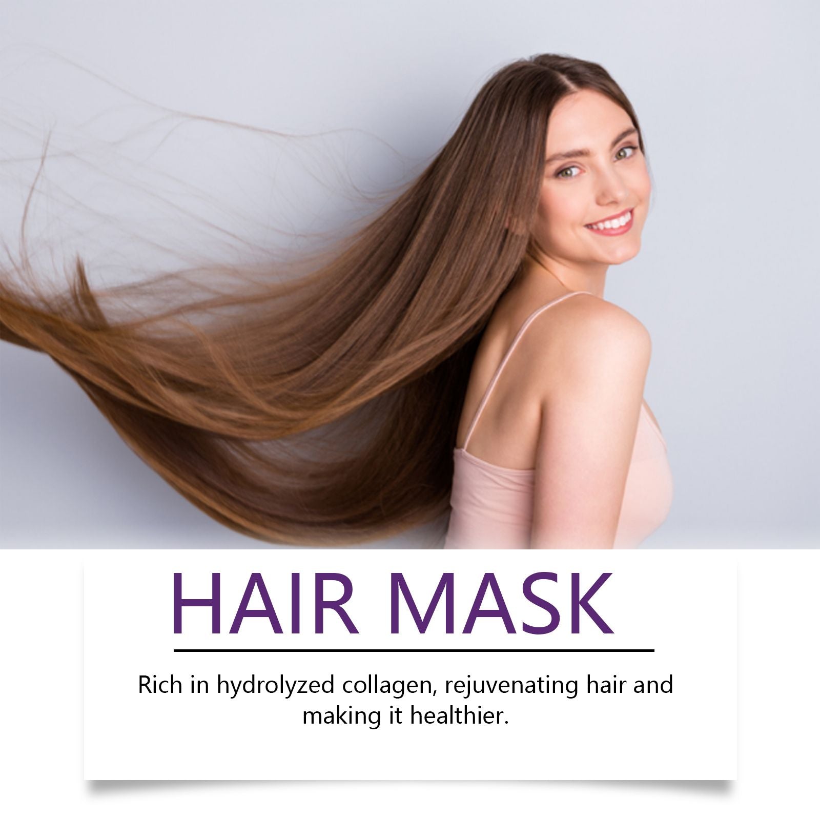 Hoegoa Moisturizing Hair Mask, Dry And Smooth, Frizz, Nourish And Moisturize Hair Care Mask