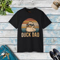 Duck Dad Unisex Ultra Cotton Tee - Ribbed Knitting - DipaliZ