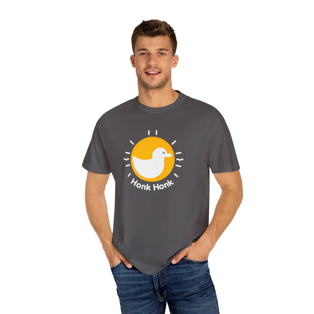 Duck Honk T-Shirt - Playful Everyday Comfort - DipaliZ