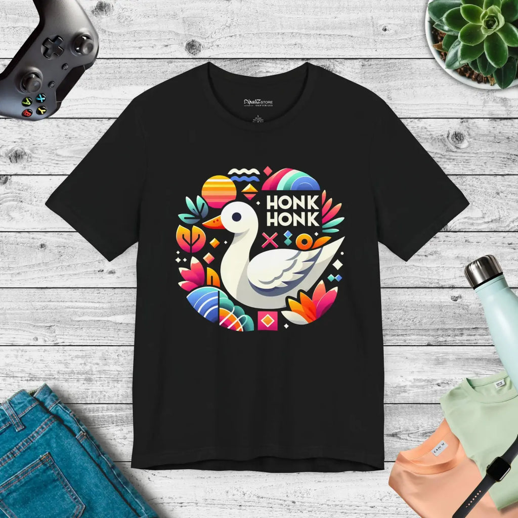 Duck Honk Honk Unisex Jersey Tee - Laid-Back Style - DipaliZ