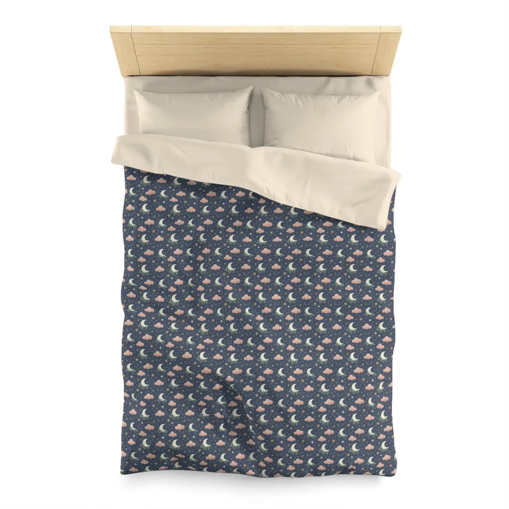 Midnight Sky Duvet Cover - Brushed Polyester Microfiber - DipaliZ