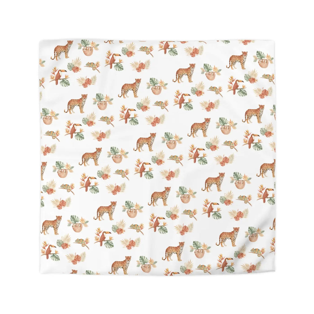Tropical Floral Duvet - Exotic Paradise Escape - DipaliZ