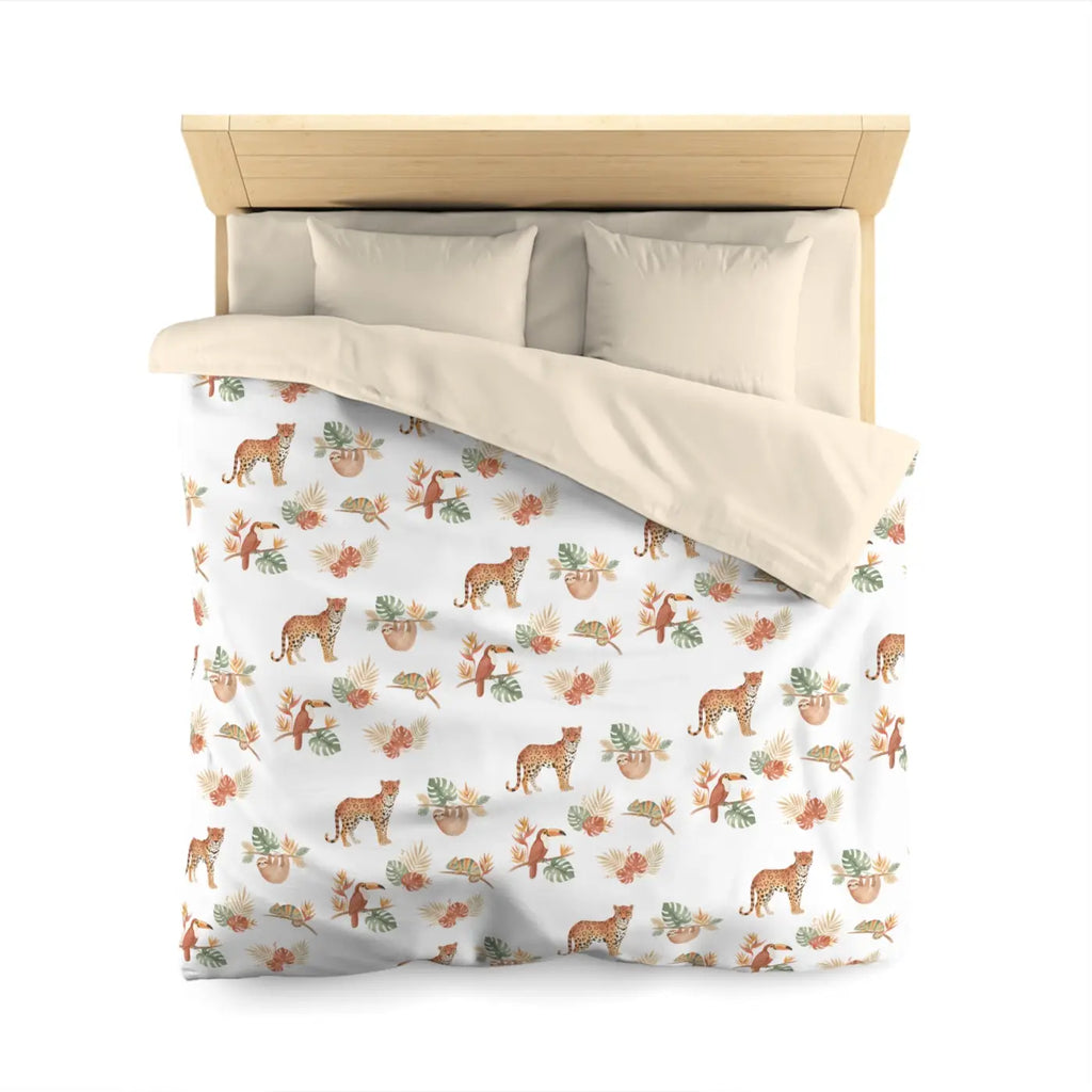 Tropical Floral Duvet - Exotic Paradise Escape - DipaliZ