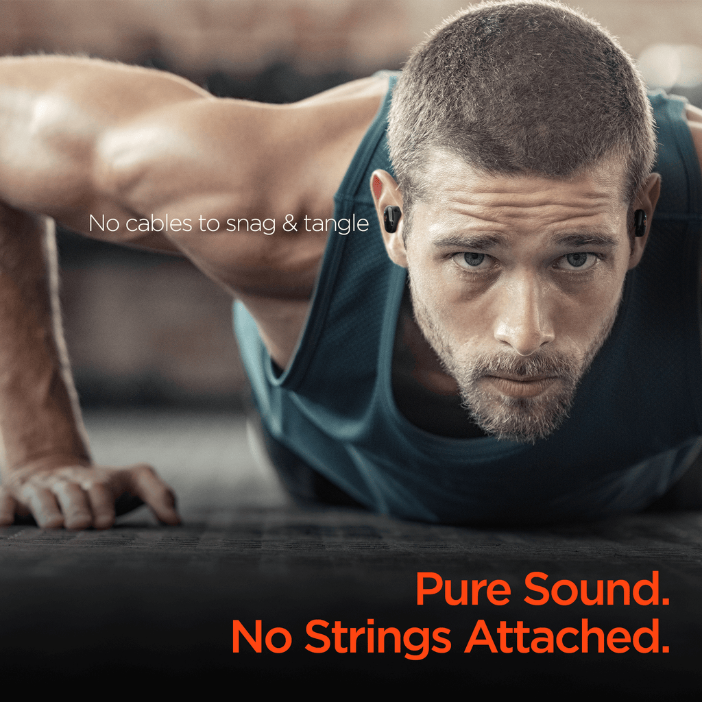 HyperGear Active True Wireless Earbuds with USB-C Connector
