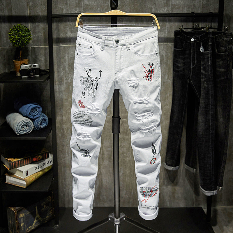 Trendy Men's Casual Cotton Pants