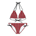 BDSM Gag Kink Strappy Bikini Set