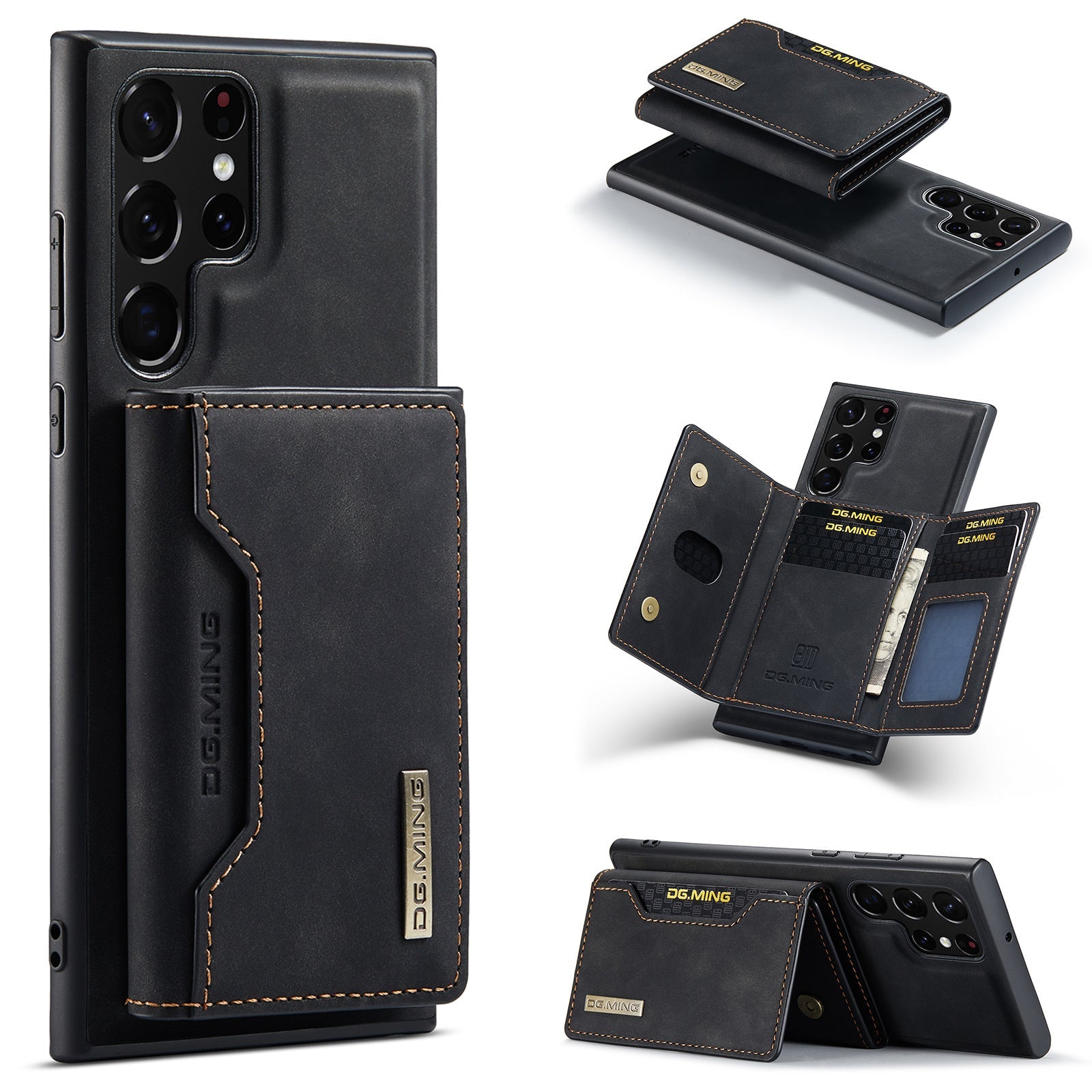 Magnetic Card Holder 2-in-1 Wireless Charging Case