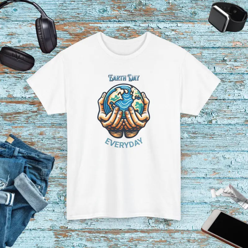 Earth Day Everyday Tee - Unisex Heavy Cotton - DipaliZ