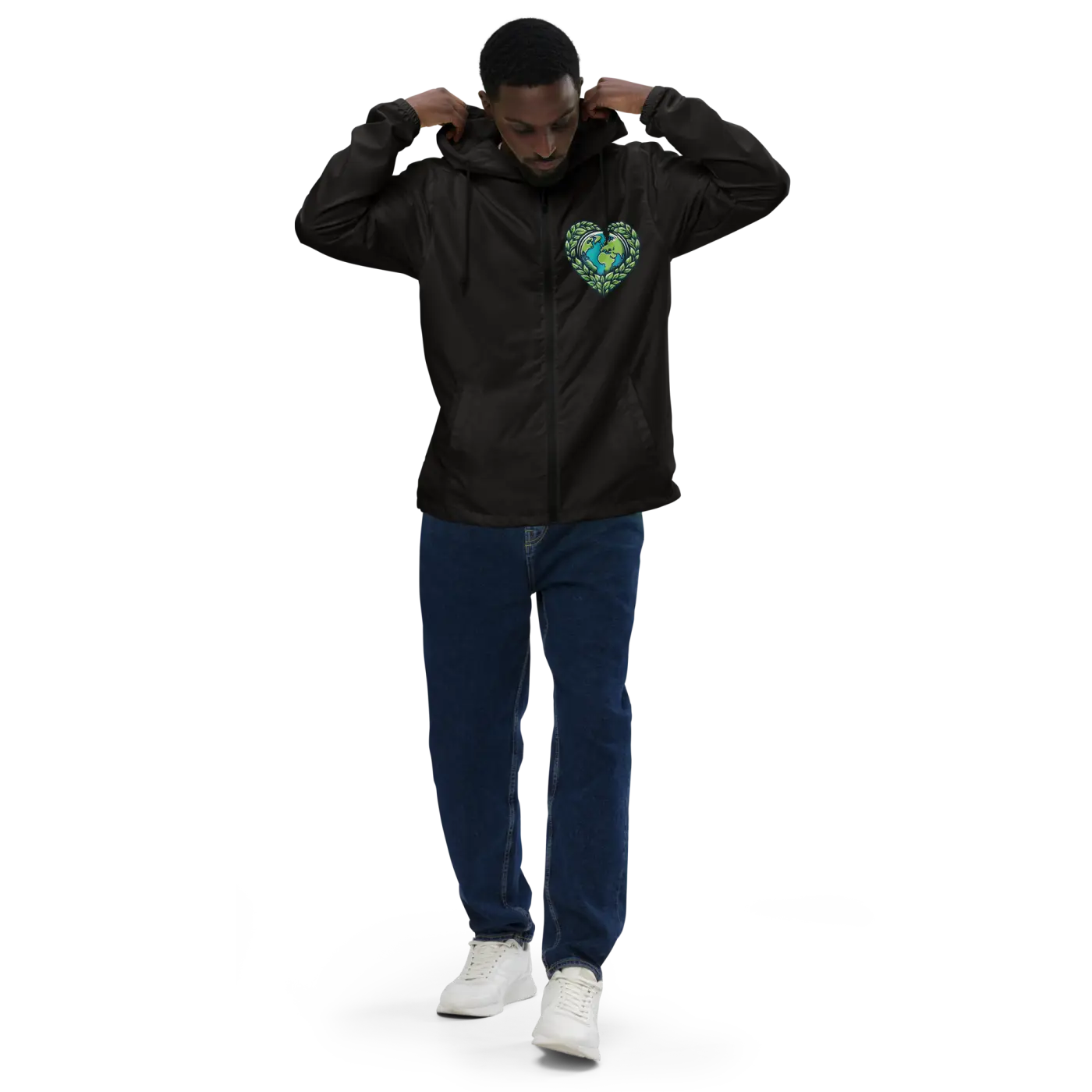 Lightweight Zip Windbreaker - Unisex Adventure Ready - DipaliZ