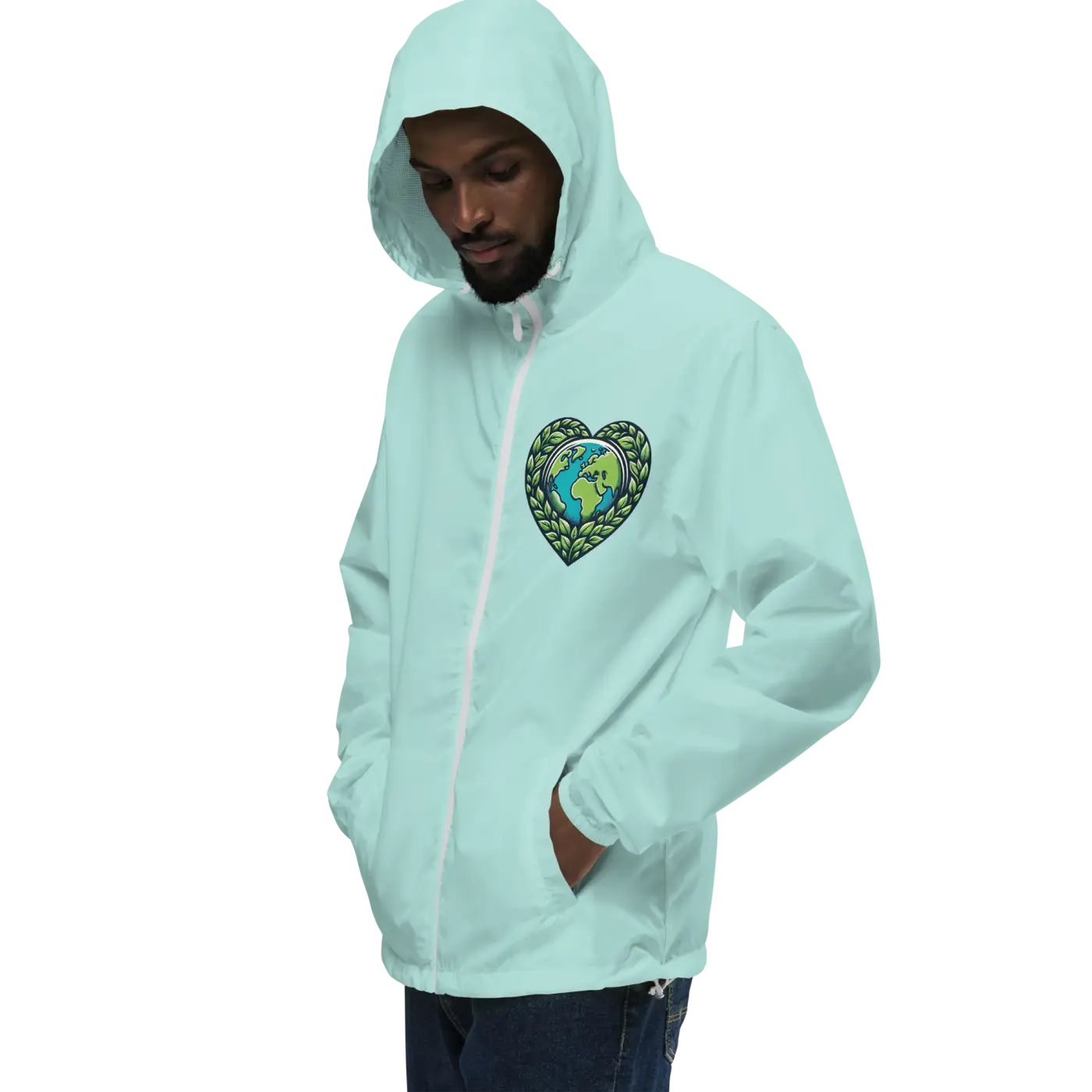 Lightweight Zip Windbreaker - Unisex Adventure Ready - DipaliZ